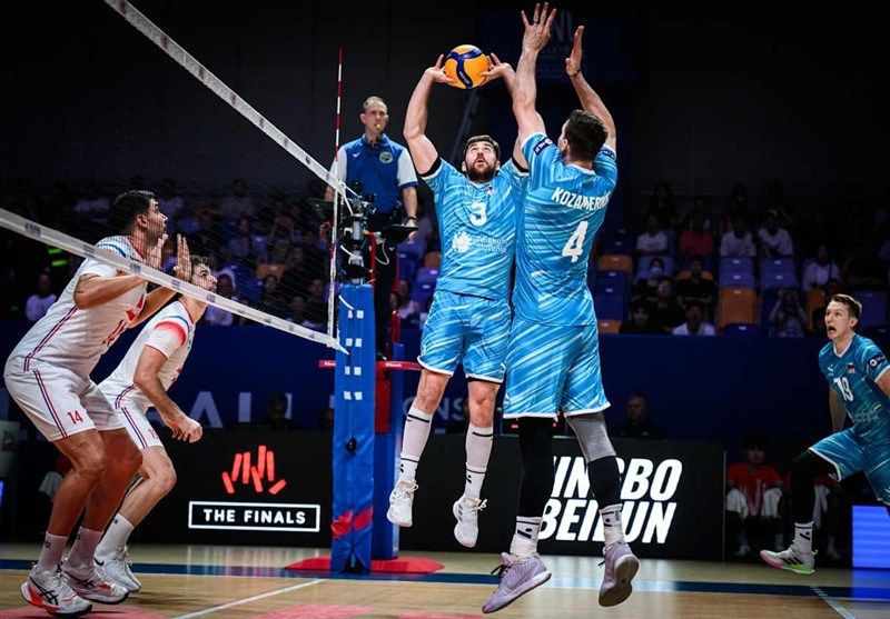 حذف فرانسه مدافع عنوان قهرمانی از لیگ ملت‌های والیبال