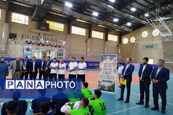 برگزاری اردوی انتخابی تیم ملی دانش آموزی فوتسال با حضور جمعی از مسئولان در ناحیه دو شهرری 