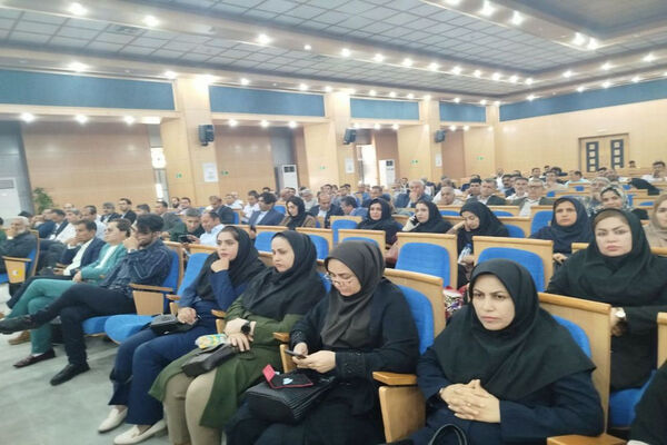 جلسه معارفه و تکریم مدیر آموزش و پرورش شهرستان جم