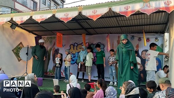 جشن بزرگ 2 کیلومتری غدیر در شهر هشتگرد