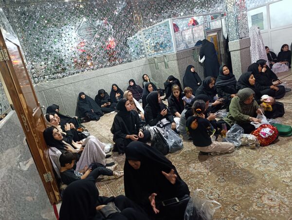 مراسم عزاداری امام حسین (ع) در شب تاسوعای حسینی 