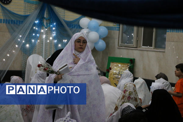 جشن ازدواج مسجدی 132 زوج‌ جوان در قم- 1