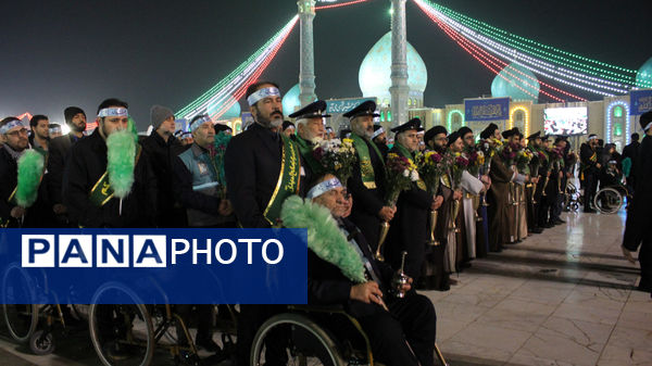 آیین شکرگذاری خادمان مسجد مقدس جمکران