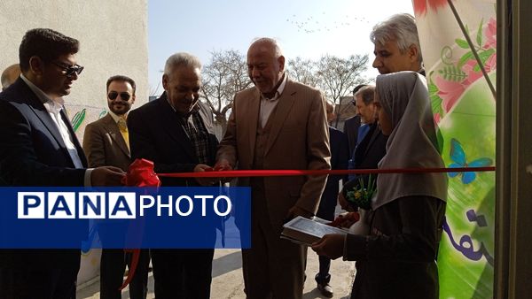 آیین افتتاح پایگاه نهضت سواد آموزی در دبستان شهید نجفی فدافن