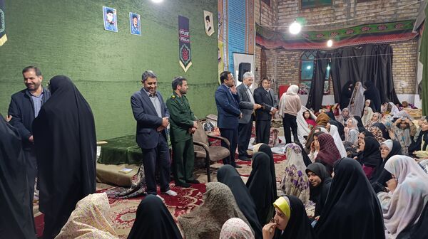  حضور مسئولان آموزش و پرورش در جمع معتکفین دانش‌آموز یاسوج