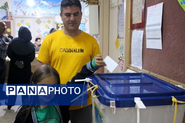 مشارکت گسترده مردم خرمدره در انتخابات ریاست جمهوری 
