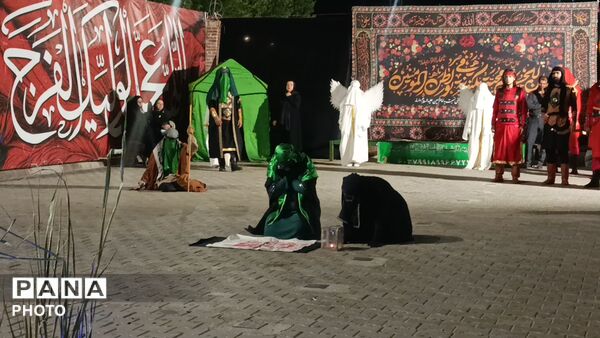 مراسم شبیه خوانی در میدان باغشمال تبریز
