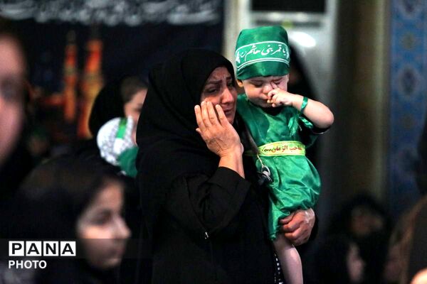 مراسم شیرخوارگان حسینی در صفادشت 