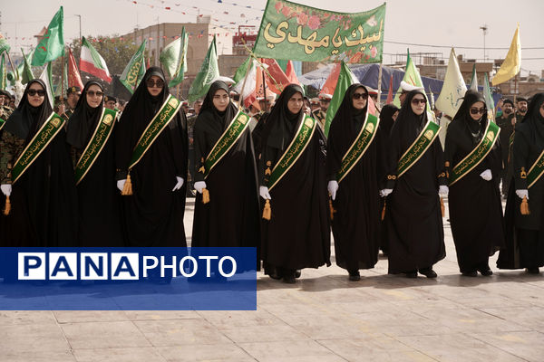 جلوه هایی از کاروان نمادین ورود کریمه اهل بیت به قم