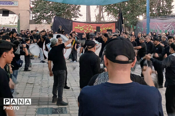  شب عاشورا در امامزاده علی‌اکبر