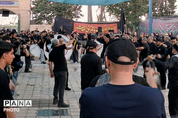  شب عاشورا در امامزاده علی‌اکبر