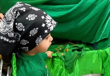 تجدید بیعت مادران و نوزادان مینابی با حضرت علی اصغر (ع) امام حسین علیه السلام 