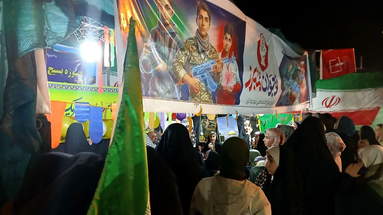رژه باشکوه جان‌فدایان کازرونی