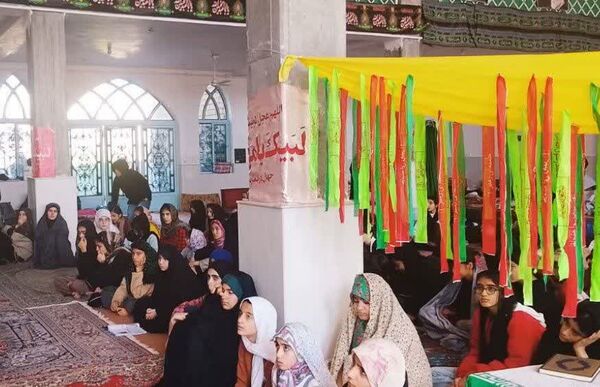 اعتکاف دانش‌آموزی در ایذه