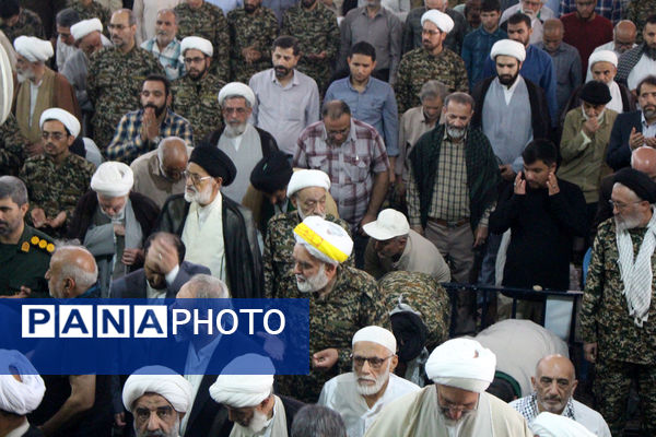 تشییع پیکرهای مطهر شهدای حملات رژیم صهیونیستی در قم