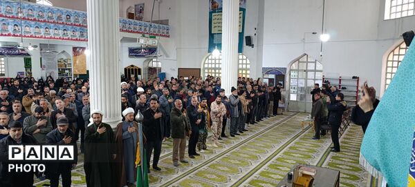 حضور در شور مردم شهرستان سملقان در پی شهادت رهبر معظم انقلاب اسلامی
