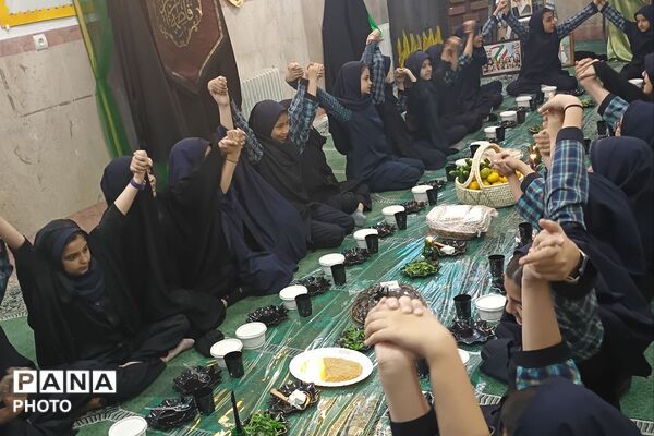 برپایی مراسم سوگواری حضرت زهرا (س) در ناحیه دو شهرری 
