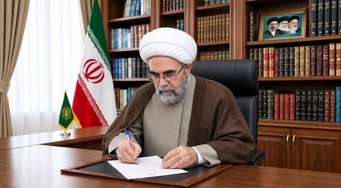 تبریک رئیس شورای هماهنگی تبلیغات اسلامی در پی قهرمانی ایران در کشتی فرنگی