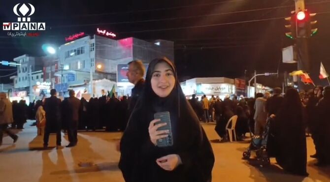بیست و هشتمین شب از تجمعات شهرستان کردکوی