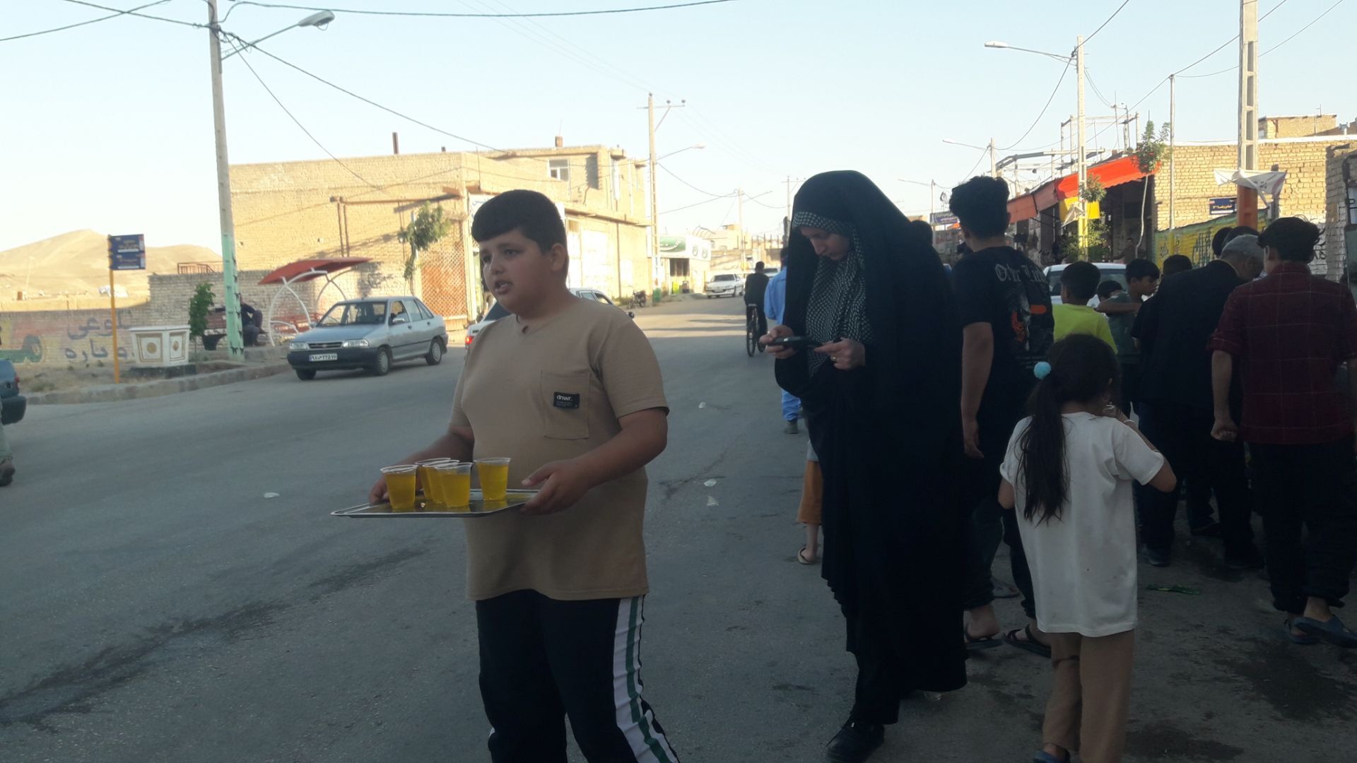 برگزاری مراسم یادبود شهیدان غدیر در روستای چلو شیروان 