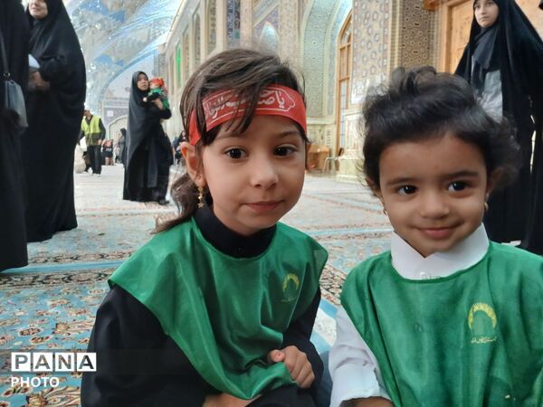 در حریم کوچکترین سرباز کربلا