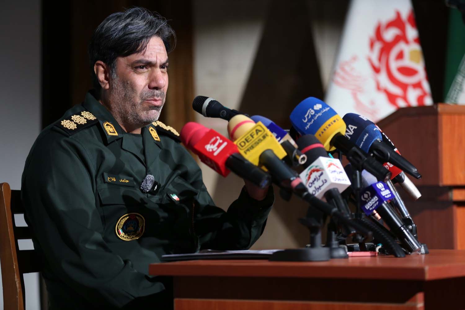 نشست خبری تشریح برنامه های سپاه و بسیج قم در هفته دفاع مقدس