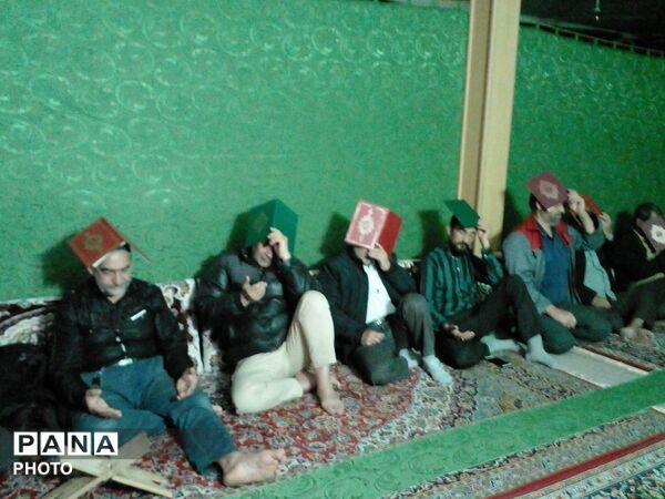  مراسم اولین شب قدر  در مسجد ابوالفضلی نیشابور 