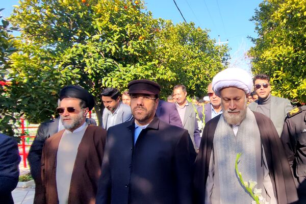 سومین سالگرد شهید علی‌اکبر رنجبر در گلزار شهدای شیراز