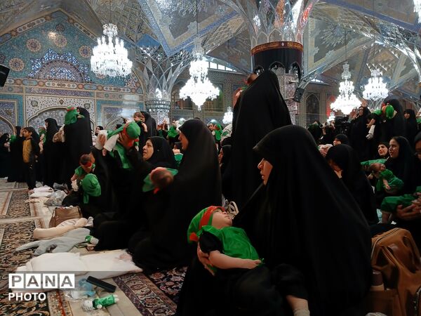 در حریم کوچکترین سرباز کربلا