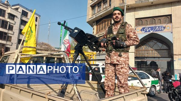 رزمایش ۱۱۰ هزار نفری راهیان قدس در تهران