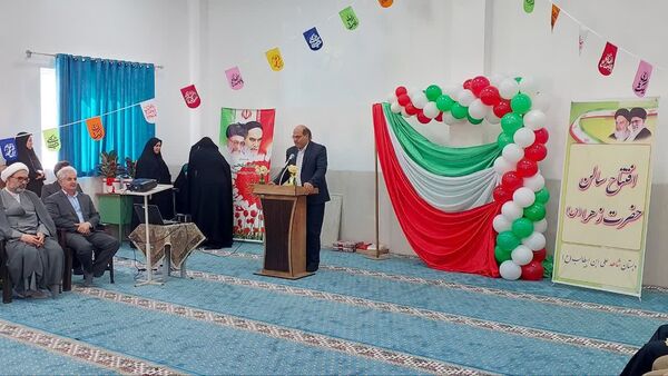 نماز خانه دبستان شاهد علی بن ابی طالب(ع) مهریز افتتاح شد