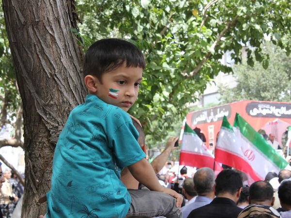 راهپیمای جمعه خشم و نصر در قم