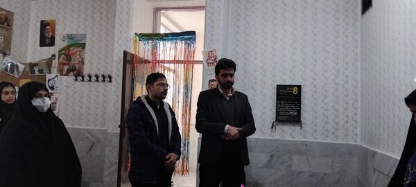 افتتاح مدرسه انقلاب در دبیرستان پردیسان آشخانه