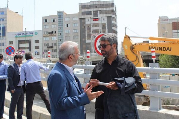 آیین افتتاح لوپ تقاطع غیرهمسطح ۱۲ فروردین در البرز