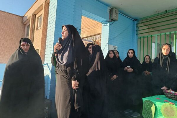 مدرسه امام علی (ع) غرق در عطر حسینی