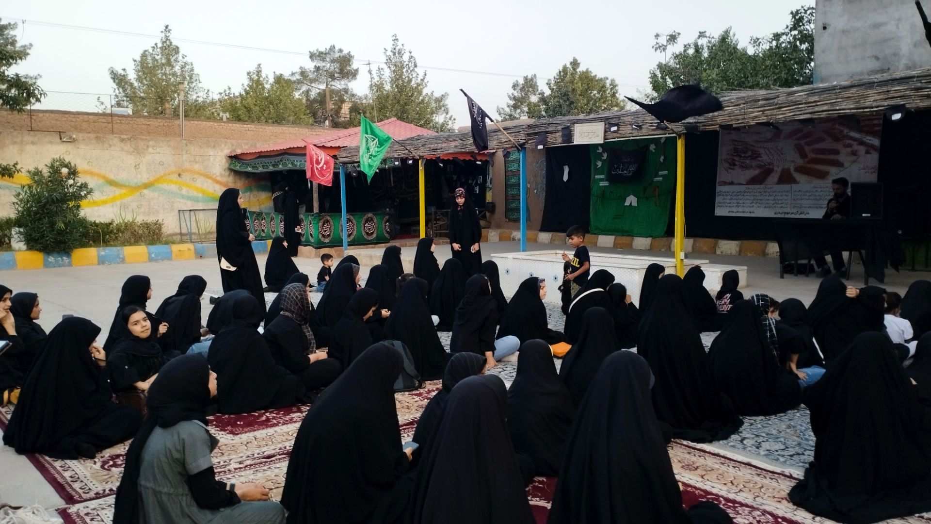 برگزاری هیئت دانش‌آموزی دختران حاج قاسم