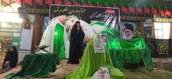 اجتماع شیرخوارگان حسینی در چناران