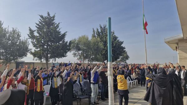 افتتاحیه مسابقات ورزشی بین مدرسه‌ای «جام اقتدار ایران»