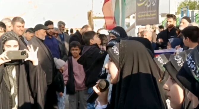 عزاداری چهلم قائد امت و شهدای میناب 