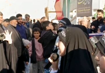 عزاداری چهلم قائد امت و شهدای میناب 