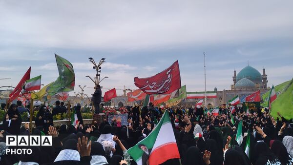 اجتماع دختران مشهدی ا