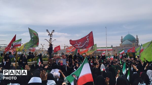 اجتماع دختران مشهدی ا