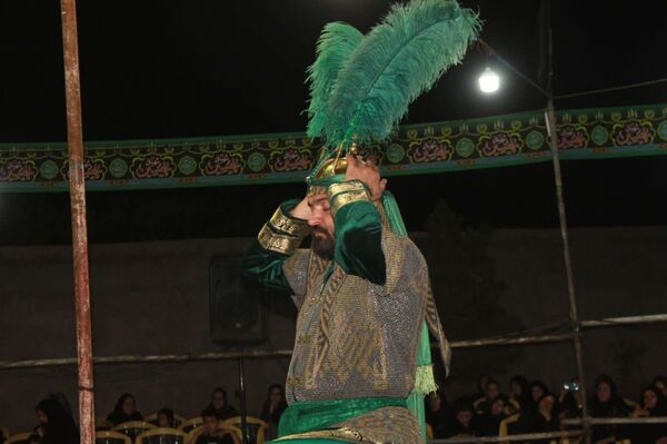 تعزیه‌خوانی در روستای هوتک