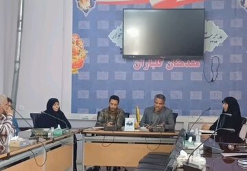 مراسم تکریم و معارفه معاون پرورشی آموزش و پرورش برخوار