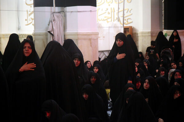 مراسم عزاداری اربعین حسینی در حرم حضرت معصومه(س)