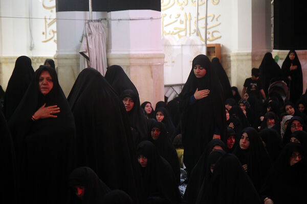 مراسم عزاداری اربعین حسینی در حرم حضرت معصومه(س)