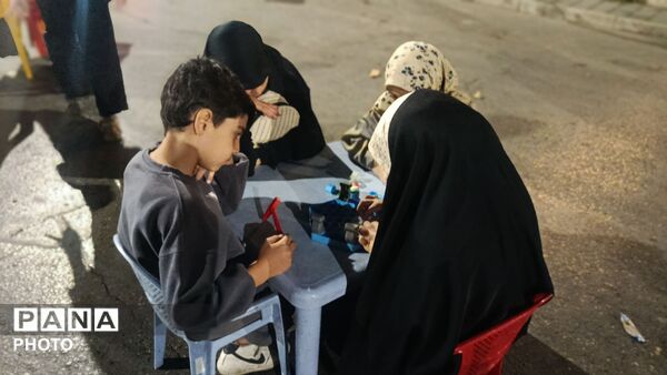 فعالیت موکب کودک فرهنگیان مسجد جامع شهرستان نیشابور در قاب پانا 