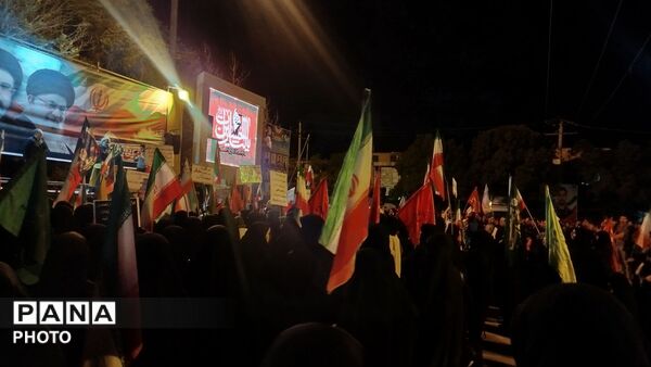 تجدید میثاق نورآبادی ها با آرمان های انقلاب در موج صد و بیست و دو حضور در خیابان