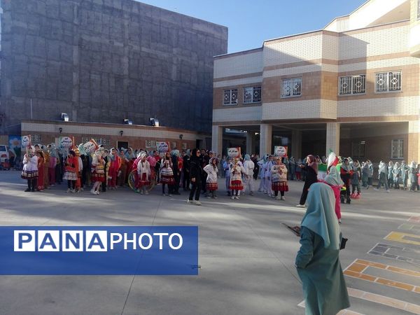 برگزاری المپیاد ورزشی درون مدرسه‌ای در دبستان امام خمینی(ره) بجنورد