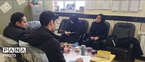 بازدید کارشناس بهداشت از دبیرستان مادر مهربان خلیل آباد